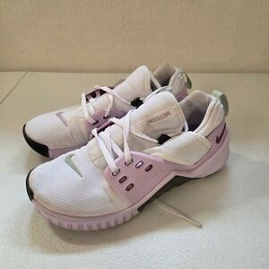 Nike Metcon 5 Premium White Lavender Training Gym Shoes Women's US 6.5 EU 37.5